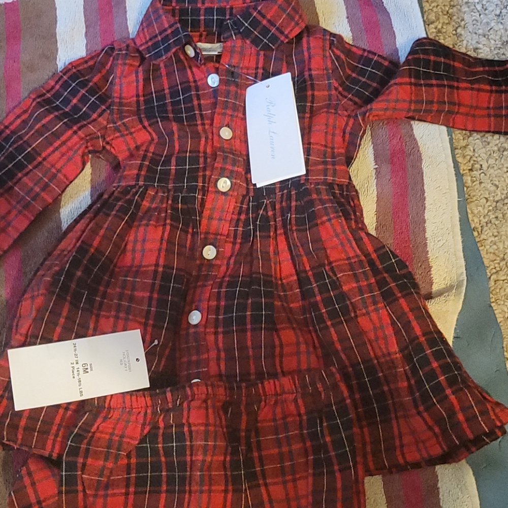 Ralph Lauren play dress with bottoms